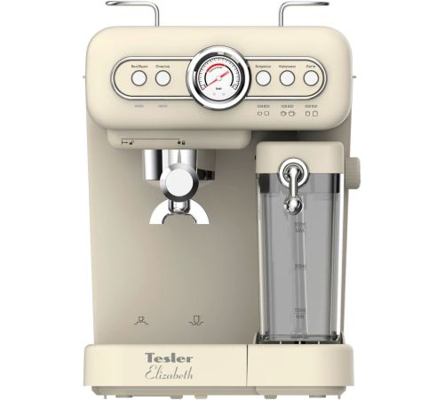 Рожковая кофеварка Tesler ECM-250 beige