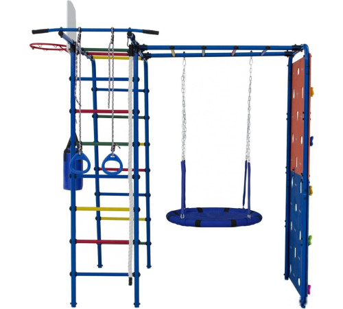 Детский спортивный комплекс Формула здоровья Street 2 синий/радуга