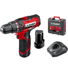 Дрель-шуруповерт Зубр Мастер ДШЛ-125-22 с 2-мя АКБ, кейс