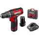 Дрель-шуруповерт Зубр Мастер ДШЛ-125-22 с 2-мя АКБ, кейс