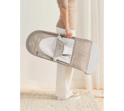 Шезлонг BabyBjorn Balance Mesh 0051.44 grey/beige