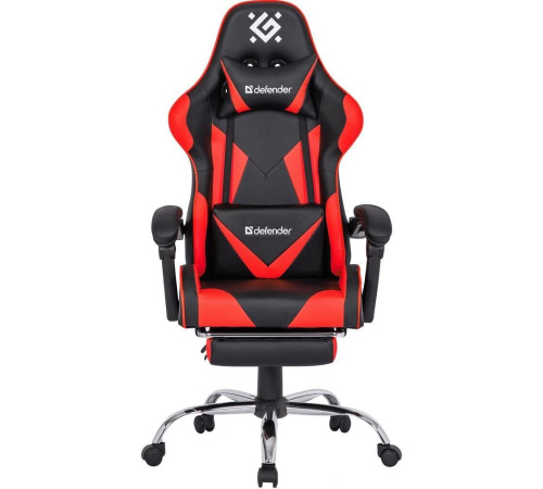 Кресло Defender Pilot черный/красный