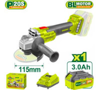 Угловая шлифмашина Dyllu DTLAPM21 с 1-им АКБ