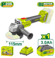 Угловая шлифмашина Dyllu DTLAPM21 с 1-им АКБ