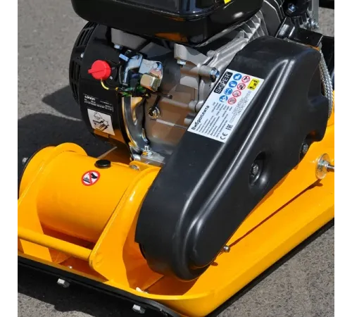 Виброплита Skiper C60L-WM LC160F колеса, мат