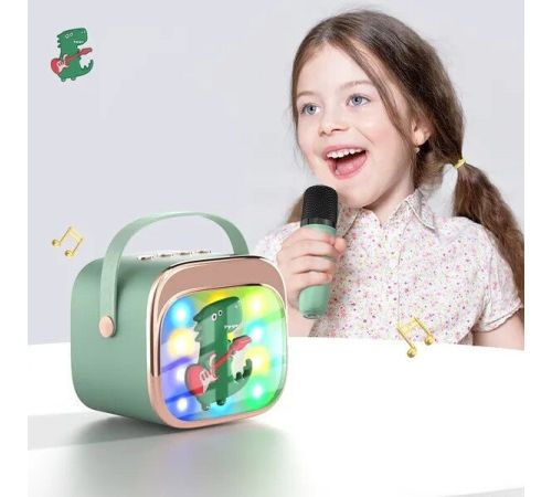 Беспроводная колонка Maxtop KK03 динозавр, зеленый