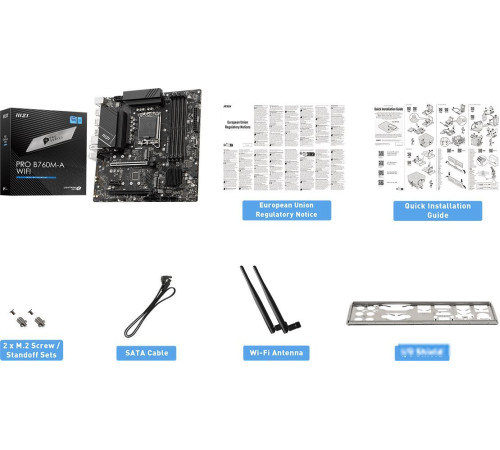 Материнская плата MSI Pro B760M-A WiFi