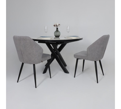 Стул Мамадома Michael b22 Grey Lux/черный