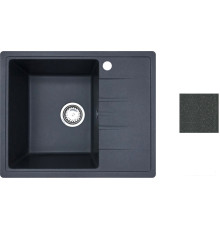 Кухонная мойка БелЭворс Mila L антрацит, без сифона