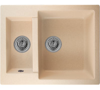 Кухонная мойка Berge BR-6150 бежевый матовый
