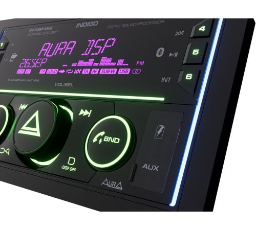 USB-магнитола Aura Indigo-847DSP MkII