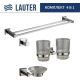 Набор аксессуаров для ванной Lauter 21SH6081 + 21SH6051 + 21SH6091 + 21SH6021 Chrome, 4 предмета