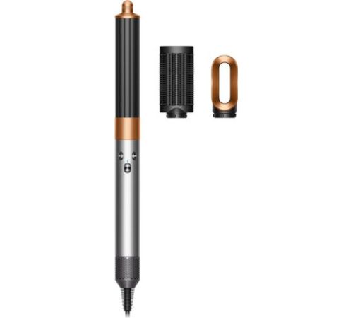 Фен-стайлер Dyson Airwrap Origin HS02 с переходником на евровилку, никель/медный