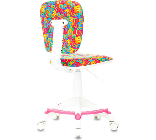 Компьютерное кресло Бюрократ CH-W204/F алфавит/пластик белый