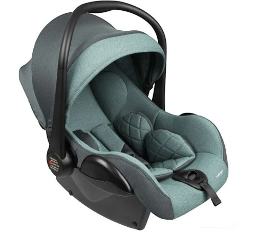 Детское автокресло Indigo Bonny зеленый/серый