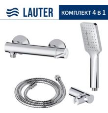 Смеситель Lauter Velvet 21СК9696С + 21СКFG80101C + 21S00126 + 21CKFS90120