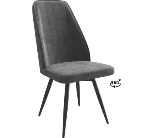 Стул Мамадома Leonard M-R1 360 b28 Antracite Lux/черный