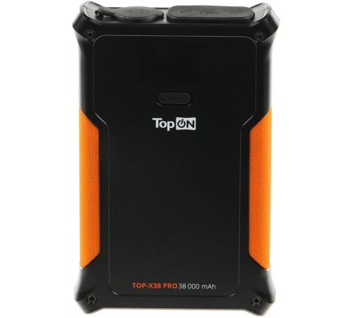 Внешний аккумулятор TopON TOP-X38 PRO черный/оранжевый