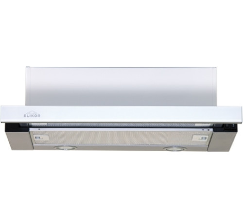 Кухонная вытяжка Elikor Интегра Glass 60Н-400-В2Д нержавеющая сталь/белое стекло 940981