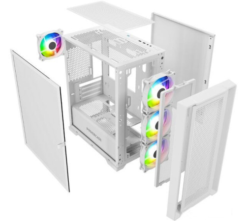 Корпус Powercase Alisio Micro X4W V2 CAMCXW-A4