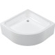 Душевой поддон Метакам Classic S 80x80 АПS_011740 закругленный