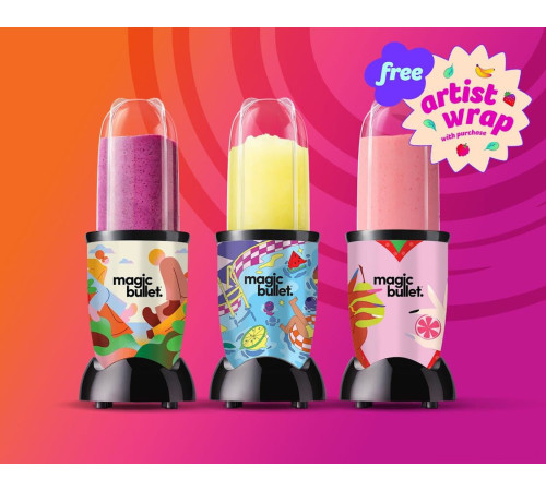 Стационарный блендер NutriBullet Magic Bullet MBR10 B