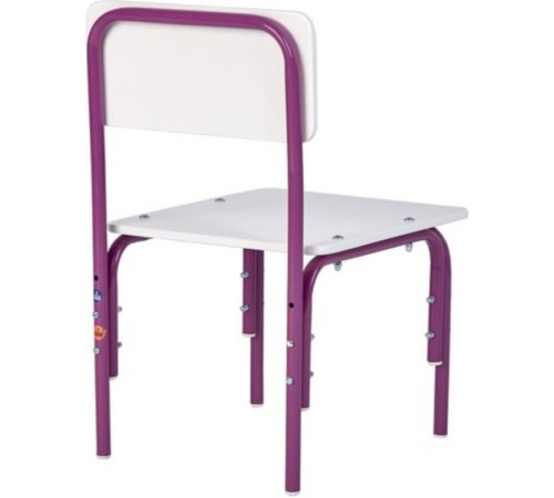 Детский стул Фея Мой малыш 0002742.30 белый/фиолетовый