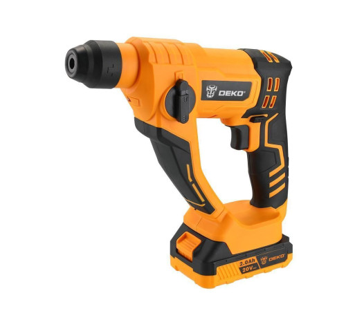 Перфоратор Deko DKCH20 SET с 2-мя АКБ, кейс