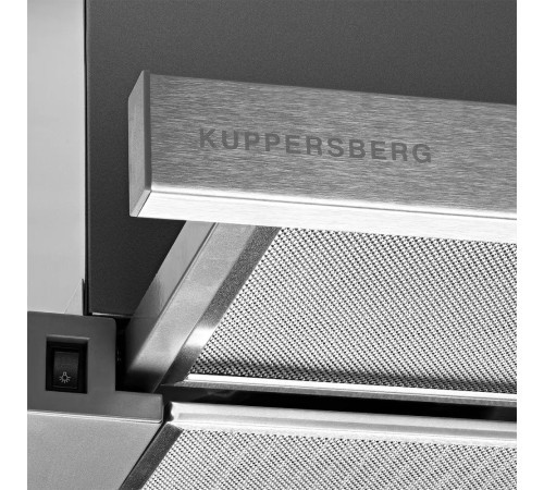 Кухонная вытяжка KUPPERSBERG Slimturbo 60 X