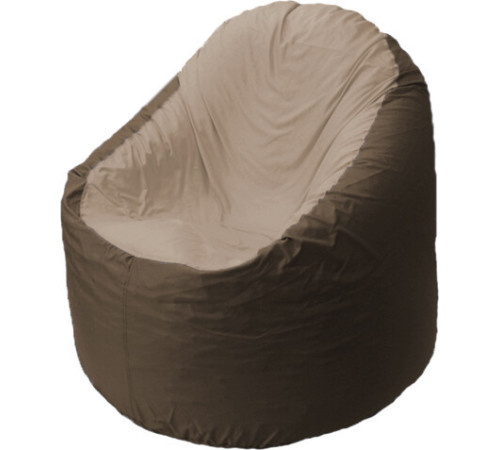 Кресло-мешок Flagman Bravo B1.1-28 коричневый/бежевый темный