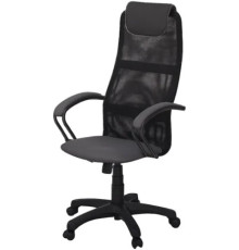 Офисный стул Mio Tesoro Эрнесто серый/черный