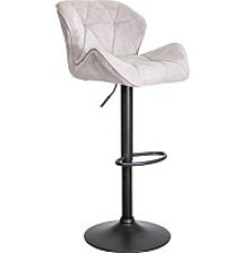 Стул AksHome Berlin серый велюр/черный