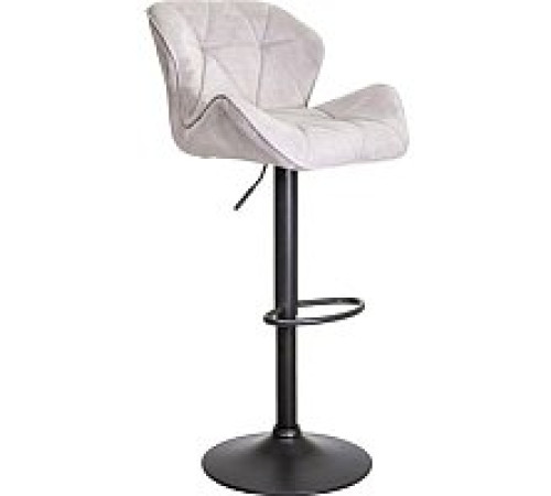 Стул AksHome Berlin серый велюр/черный