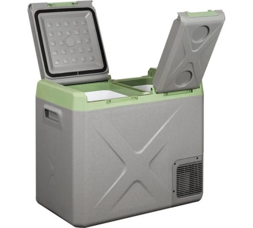 Компрессорный автохолодильник Alpicool XD55 черный, с адаптером GVE 12/24/115/230V