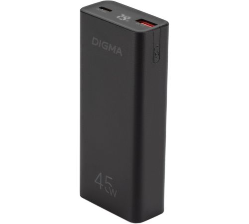 Внешний аккумулятор Digma DGPF10E 10000mAh черный