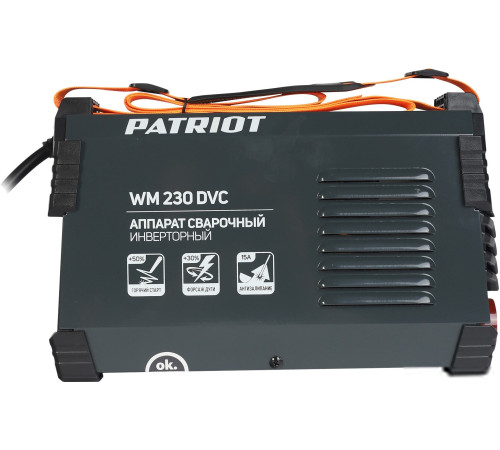 Сварочный инвертор Patriot WM 230DVС