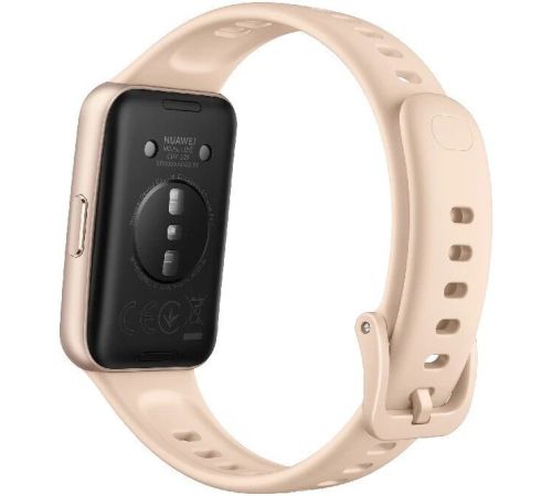 Фитнес-браслет Huawei Band 11 бежевый алюминиевый корпус, с бежевым силиконовым ремешком, международная версия