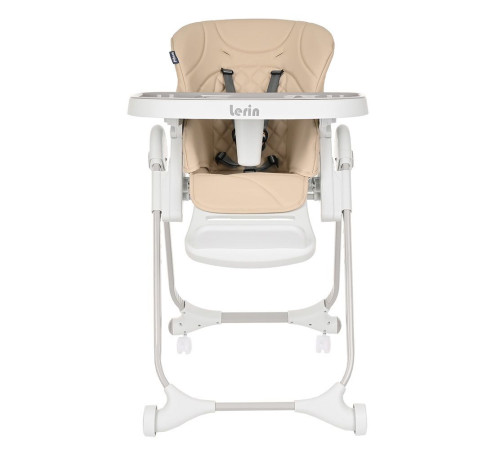 Высокий стульчик Pituso Lerin серый, экокожа