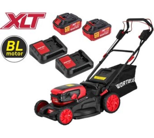 Газонокосилка Wortex CLM 4536-4 XLT Set 2334160K1 с 2-мя АКБ