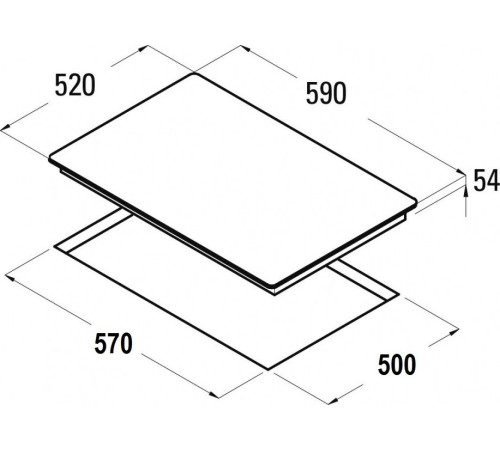 Варочная панель Schtoff IT4603 White