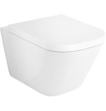 Унитаз Roca The Gap Clean Rim A34647L000 + 801472001 с пневмокрышкой