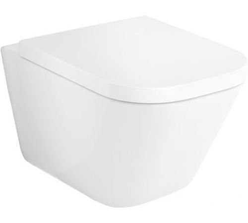 Унитаз Roca The Gap Clean Rim A34647L000 + 801472001 с пневмокрышкой