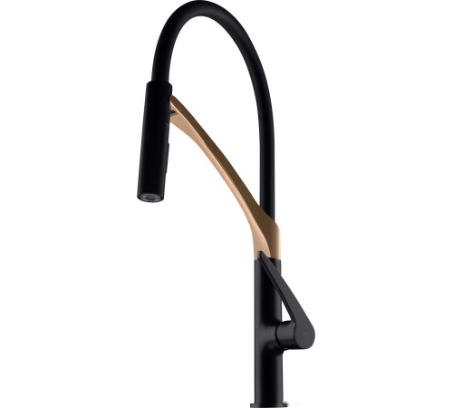 Смеситель Rubineta Ultima-50 BK/RG UL500638