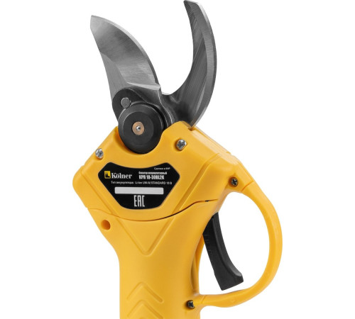 Секатор Kolner KPR 18-30BL2K с 2-мя АКБ, кейс