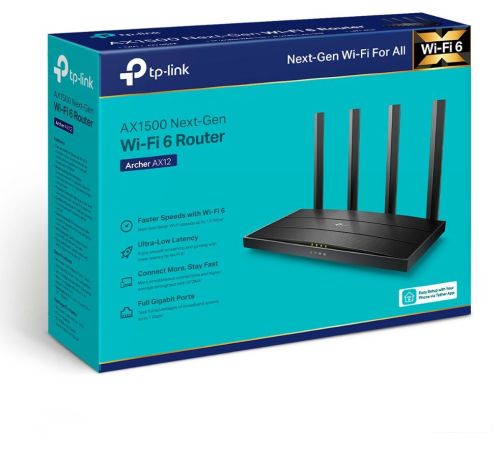 Wi-Fi роутер TP-Link Archer AX12