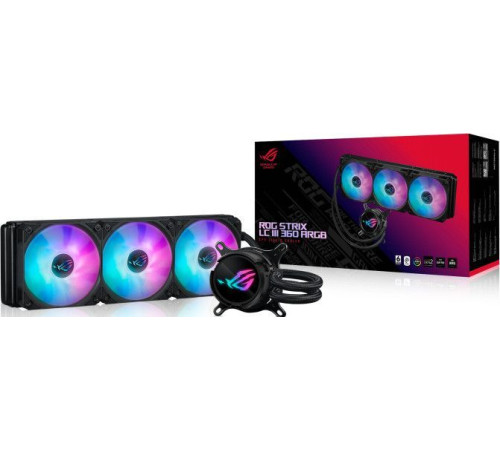 Система жидкостного охлаждения для процессора ASUS ROG Strix LC III 360 ARGB
