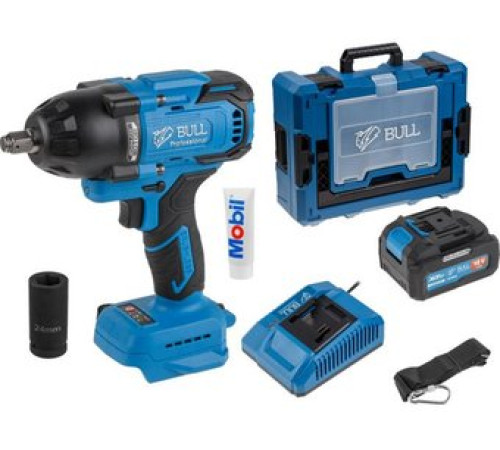 Гайковерт Bull SC 1807 1329722 с 1-им АКБ, кейс