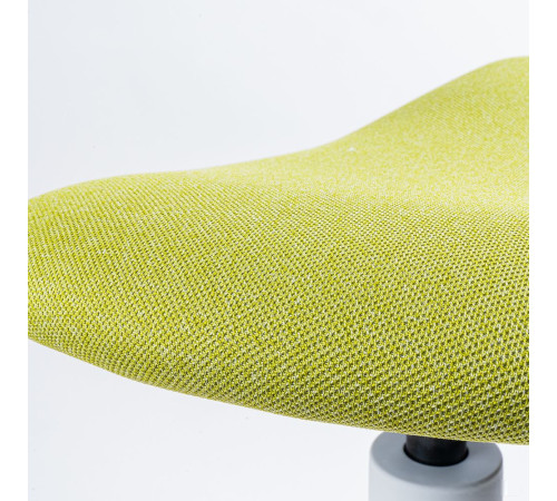 Офисный стул Chair Meister Saddle пластик белый/ткань зеленая