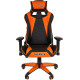 Кресло CHAIRMAN Game 44 черный/оранжевый
