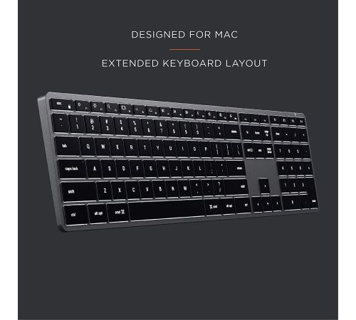 Клавиатура Satechi Slim X3 серый